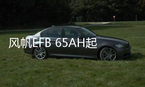 风帆EFB 65AH起停汽车电瓶Q85适用马自达3昂克赛拉CX-5斯巴鲁CRV